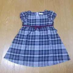 MIKI HOUSE　ミキハウス　半袖ワンピース　重ね着に　100㎝