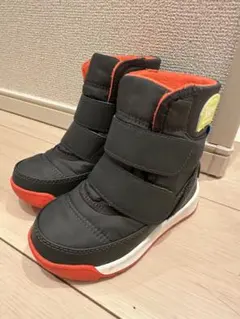 SOREL ブラック/オレンジ ブーツ