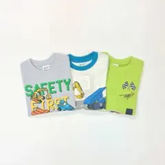 子供服 男の子 110cm 長袖 Tシャツ まとめ売り 車 新品 BFWN2-1