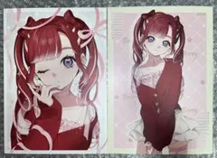 にじさんじ 早乙女ベリー BIGポストカード2種 コミケ C107 東のペンギン