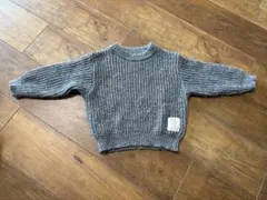 【美品】tiny manon グレーニット　韓国子ども服