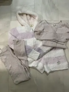 ジェラピケ ルームウェア 4点セット 新品 未使用 パーカー