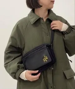 ほぼ未使用】虎屋ういろ コラボ 虎ショルダーバッグ ブラック ※完売品 