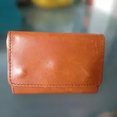 本革 三つ折り ミニ財布 コンパクト財布