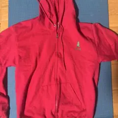 Hanes ジップアップパーカー レッド Mのサムネイル
