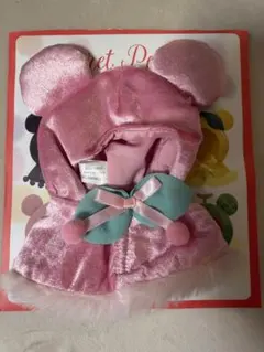 シークレット ポンチョ ユニベアシティ ピーチ ピンク　ディズニー　着せ替え