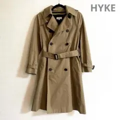 【美品】HYKE ハイクトレンチコート ライナー 定番 人気 ベルト付き S