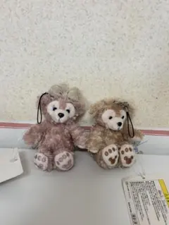 ディズニー ダッフィー＆シェリーメイ ぬいぐるみストラップ