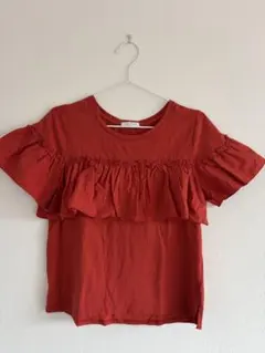 OLIVE des OLIVE フリルTシャツ 半袖のサムネイル