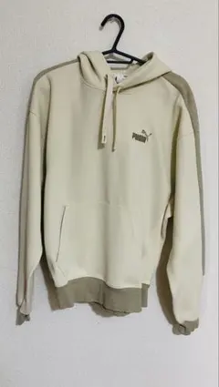 PUMA パーカー M クリーム/ベージュ