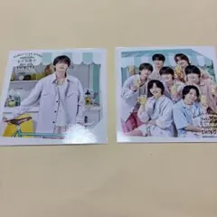 渋谷店限定★ましかくフォト　なにわ男子★集合＋高橋くん★2枚セット