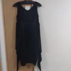 フォーマルドレス　結婚式　二次会　ブラック　黒