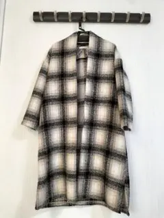 Bou Jeloud チェック柄 ロングコート