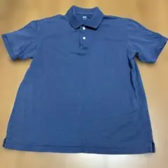 UNIQLO ポロシャツ ブルー L