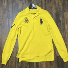 Polo Ralph Lauren ポロシャツ イエロー ビックポニー swag