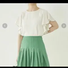 n*9様 green label relaxing フリルブラウス