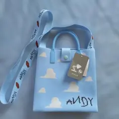 しまむらトイ・ストーリー ANDYニットバッグショルダーバッグディズニーピクサー