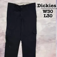 Dickies　カーゴパンツ　ワークパンツ　ブラック　W30 L30　USA古着のサムネイル