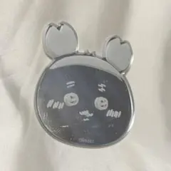 ちいかわ おかおミラーステッカー/古本屋/カニ ※保護シール付き