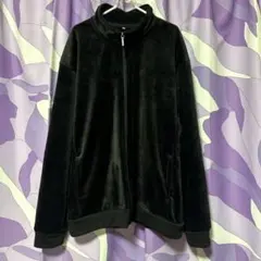 未使用品　LLsize 黒 フリースジャケット レディース　裏起毛　裏ボア