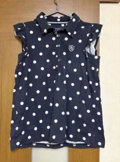 PEARLY GATES パーリーゲイツ ノースリーブ ポロシャツ ドット　00