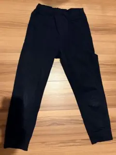 UNIQLO キッズ AIRism ロングパンツ ブラック 130cm