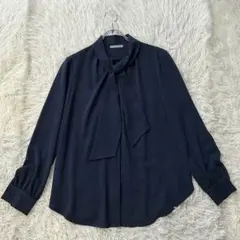 ✨極美品✨ セオリーリュクス 近年 ボウタイトリアセブラウス RILRY 洗える