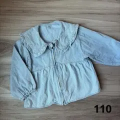 バースデイ　テータテート　tete a tete ライトブルーデニムジャケット