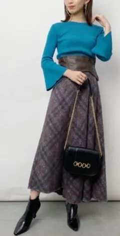 秋冬 ロングスカート