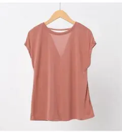 レディース ヨガウェア トップス Sサイズ　バックオープン スポーツTシャツ