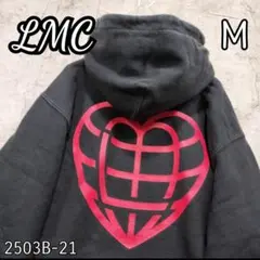 ★人気　LMC HEART GLOBE フーディー　パーカー　ブラック　Mのサムネイル