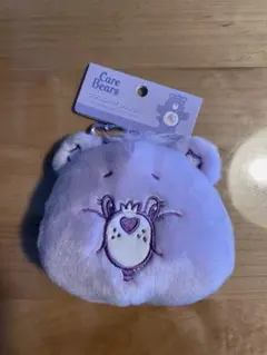ケアベア スウィートドリ カラビナ 付き ぬいぐるみ ファスナーポーチ