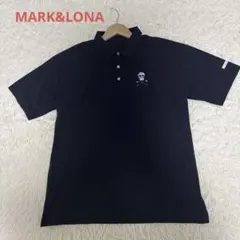 美品 XL✨マークアンドロナ ハーフジップ ポロシャツ カモフラ