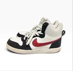 NIKE ハイカットスニーカー ホワイト ブラック レッド