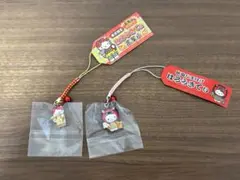 ご当地キティ 秋田なまはげ　高尾山バージョン 根付け　2個セット