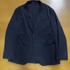 ユニクロ 2B コンフォートジャケット ストレッチジャケット XL ネイビーのサムネイル