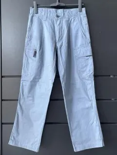 BURTLEバートル　ライトブルー カーゴパンツ サイドポケット付き　W76