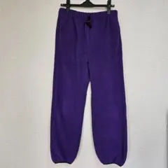 BEAMS BOY 裏起毛フリースパンツ パープル