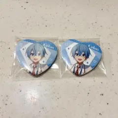 ころんくん ハート型缶バッジ 缶バッジ すとぷり