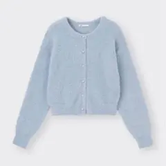 GU シャイニークルーネックカーディガンZ S