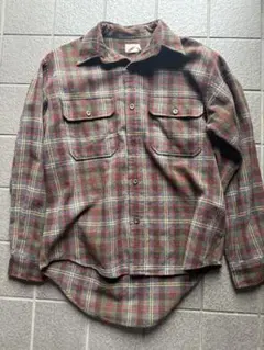 ［巨人タグ］90s J.CREW woolネルシャツ