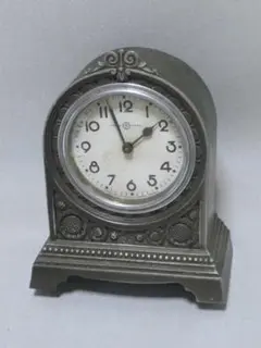 ジャンク　精工舎　ゼンマイ 目覚まし時計　レトロ　SEIKOSHA