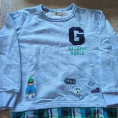 G NATURAL WORLD 長袖カットソー 120cm