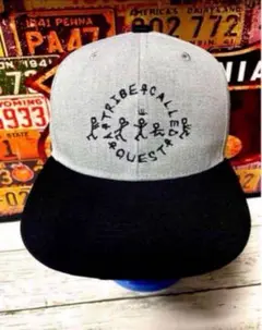 【新品❣️】ATCQ キャップ　CAP グレー　黒