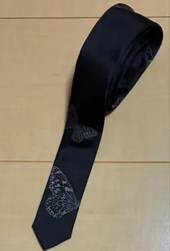 THE SHOP TK 絹 ネクタイ ナロータイ 蝶柄 メンズ 紳士のサムネイル