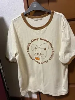 Alley 半袖Tシャツ ウサギプリント wclosetのサムネイル