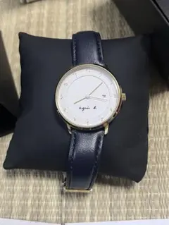 agnes b. アニエスベー時計 レディース　ベルト紺