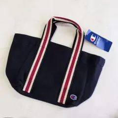 【新品】チャンピオン　ゴルフ　ミニトートバッグ ネイビー マチ1.cm