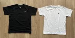 【THE NORTH FACE 】半袖Tシャツ 2枚セット S 黒・白