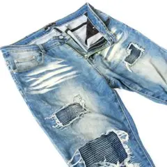 2026年最新】AMIRI デニムカラー：ブルー メンズ デニム・ジーンズ 